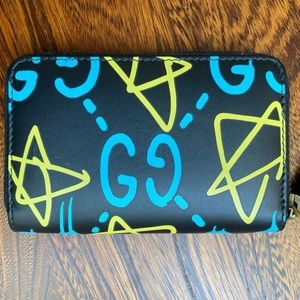 Gucci Gg ghost Card Holder Wallet 💫💙